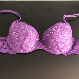Purple lace Victoria Secret bra